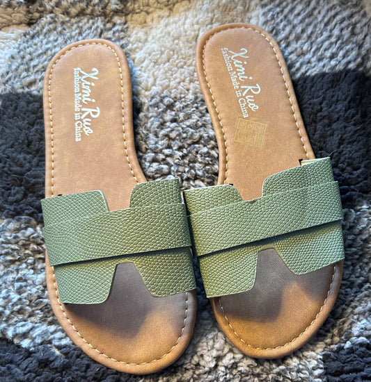 Korean Casual Flat Sandals for Women – French Style Roman Slippers