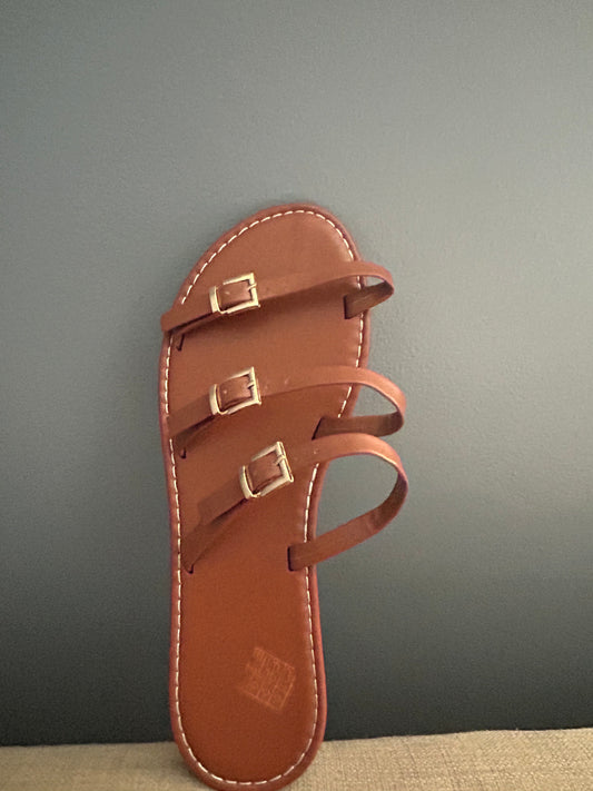 Plus Size Women's Woven Open Toe Flat Sandals – Summer Beach Style